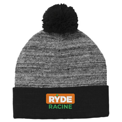 Ryde Racine - Heather Pom Pom Beanie Thumbnail