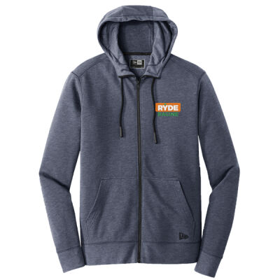 Ryde Racine - Tri Blend Fleece Full Zip Hoodie Thumbnail