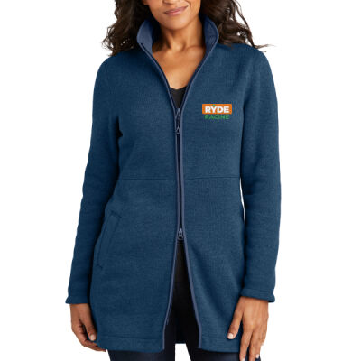 Ryde Racine - Women's Arc Sweater Fleece Long Jacket Thumbnail