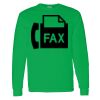 Heavy Cotton 100% Cotton Long Sleeve T Shirt Thumbnail