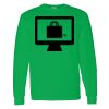 Heavy Cotton 100% Cotton Long Sleeve T Shirt Thumbnail
