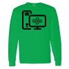 Heavy Cotton 100% Cotton Long Sleeve T Shirt Thumbnail