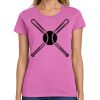 Ladies Heavy Cotton 100% Cotton T Shirt Thumbnail