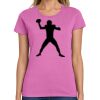 Ladies Heavy Cotton 100% Cotton T Shirt Thumbnail