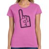 Ladies Heavy Cotton 100% Cotton T Shirt Thumbnail