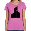 Ladies Heavy Cotton 100% Cotton T Shirt Thumbnail