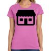 Ladies Heavy Cotton 100% Cotton T Shirt Thumbnail