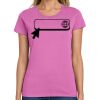 Ladies Heavy Cotton 100% Cotton T Shirt Thumbnail