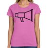 Ladies Heavy Cotton 100% Cotton T Shirt Thumbnail