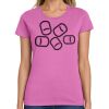 Ladies Heavy Cotton 100% Cotton T Shirt Thumbnail