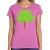 Ladies Heavy Cotton 100% Cotton T Shirt Thumbnail