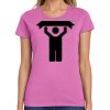 Ladies Heavy Cotton 100% Cotton T Shirt Thumbnail