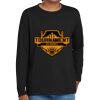 Youth Heavy Cotton 100% Cotton Long Sleeve T Shirt Thumbnail