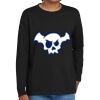 Youth Heavy Cotton 100% Cotton Long Sleeve T Shirt Thumbnail