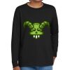 Youth Heavy Cotton 100% Cotton Long Sleeve T Shirt Thumbnail