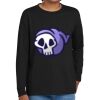 Youth Heavy Cotton 100% Cotton Long Sleeve T Shirt Thumbnail