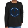 Youth Heavy Cotton 100% Cotton Long Sleeve T Shirt Thumbnail