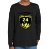 Youth Heavy Cotton 100% Cotton Long Sleeve T Shirt Thumbnail