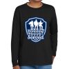 Youth Heavy Cotton 100% Cotton Long Sleeve T Shirt Thumbnail