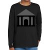Youth Heavy Cotton 100% Cotton Long Sleeve T Shirt Thumbnail