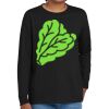 Youth Heavy Cotton 100% Cotton Long Sleeve T Shirt Thumbnail