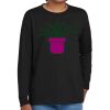 Youth Heavy Cotton 100% Cotton Long Sleeve T Shirt Thumbnail